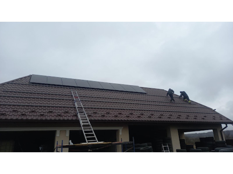 Hybrid Solar Power Plant 30 kW household Uzhhorod - photo 1