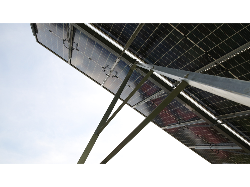 Grid-connected tracking solar power plant 36 kW_household_Maidan - photo 6