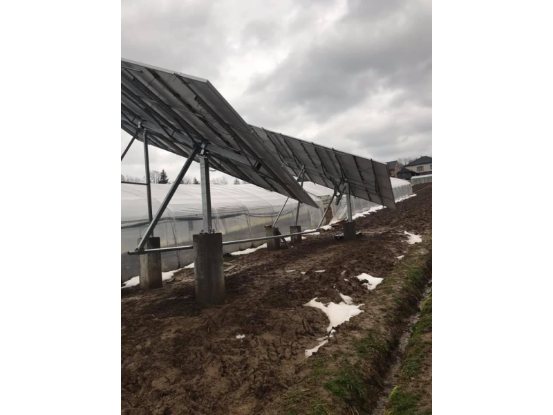 Grid-connected tracking solar power plant 42 kW_household_Onok - photo 3